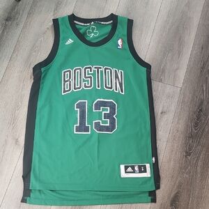 Adidas Green Boston Jersey with Number 13